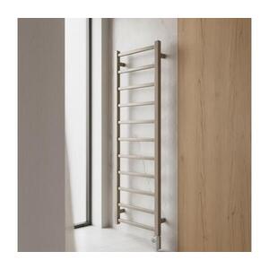 Imagine Vertaduro - Radiator de baie ZOE cu termostat, 400 W, 114 x 40 cm, taupe