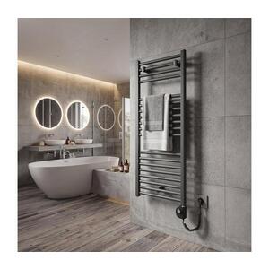 Imagine Vertaduro - Radiator de baie DENISE cu termostat, 400 W, 94 x 50 cm, antracit