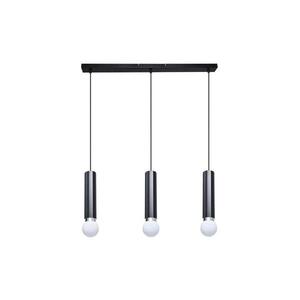 Imagine PND-33849-3-BK - Lustru suspendat pe cablu MACERA 3xE27/40W/230V negru