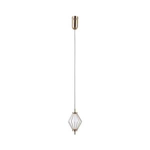 Imagine PND-34403-1-HBR - Lustră LED suspendată pe cablu SEVILLA LED/5W/230V 3000K, auriu