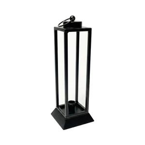Imagine Felinar decorativ HALL, 34 cm, negru