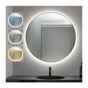 Imagine BRILAGI - Oglindă LED pentru baie VENA BLACK, 100 cm, LED 32W, 230V, IP44, CRI 90, reglabil + CCT