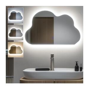 Imagine BRILAGI - Oglindă LED pentru baie NUVOLA, 19W, 230V, 37x60 cm, IP44, CRI 90, reglabilă + CCT