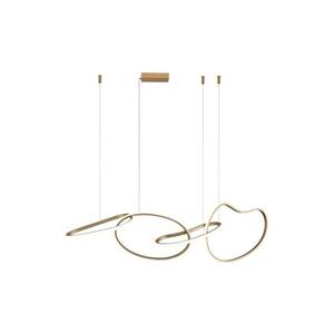 Imagine PND-22412-S4-GD - Candelabru LED FONTE suspendat pe cablu LED/60W/230V, auriu