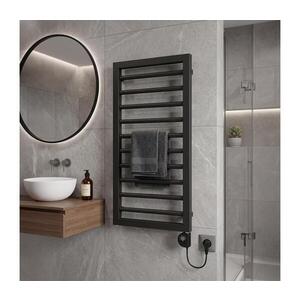 Imagine Vertaduro ADEL - radiator de baie cu termostat, 400 W, 100 x 50 cm, antracit