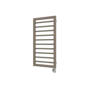 Imagine Vertaduro - Radiator pentru baie cu termostat ADEL 400W 100x50 cm taupe