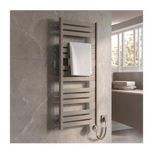 Imagine Vertaduro - Radiator de baie cu termostat LUCY 600W 125x50 cm taupe