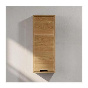 Imagine Dulap suspendat pentru baie GRIBSKOV, 90 cm, bej/stejar