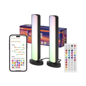 Imagine Osram - Set de 2 lămpi de masă LED RGBW dimabile MOOD LIGHT, 4W/230V, Wi-Fi + telecomandă