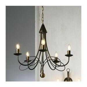 Imagine ONLI - Lustră suspendată pe lanț MILVIA, 5 x E14, 6W, 230V, bronz