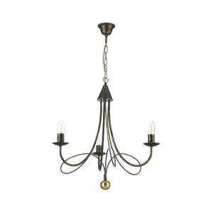 Imagine ONLI - Candelabru pe lanț MILVIA 3xE14/6W/230V bronz