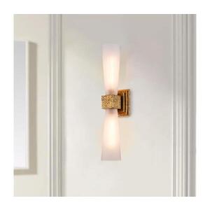 Imagine Elstead KRISTY-2WB-DG-OPAL-LED Aplică pentru baie KRISTY, 2 x G9 (4 W), 230 V, IP44, finisaj cupru