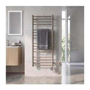 Imagine Vertaduro - Radiator de baie SIMONE cu termostat, 400 W, 114 x 50 cm, taupe