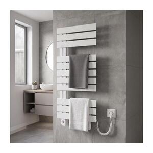 Imagine Vertaduro ZIVA – radiator de baie cu termostat, 500 W, 109 x 50 cm, alb