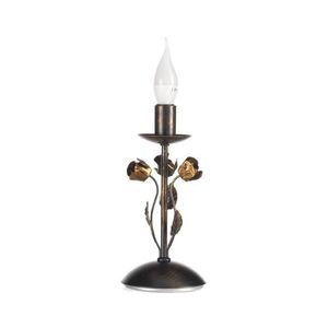 Imagine ONLI - Lampă de masă CAROLINA 1xE14/6W/230V 40 cm bronz