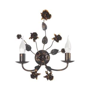 Imagine ONLI - Aplica de perete CAROLINA 2xE14/6W/230V bronz