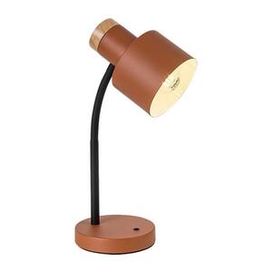 Imagine Rabalux 74100 - Lampă de birou PASTRO 1xE27/20W/230V portocalie