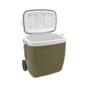 Imagine Cutie frigorifică portabilă cu roți, 16 l, verde