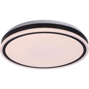 Imagine Rabalux 71412 - Lampă LED de tavan CORLET, reglabilă, 20W/230V, 3000-6500K, Ø38, 5 cm, neagră + telecomandă