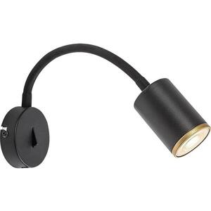 Imagine Rabalux 73111 - Aplică de perete tip spot NOLIE 1xGU10/15W/230V negru