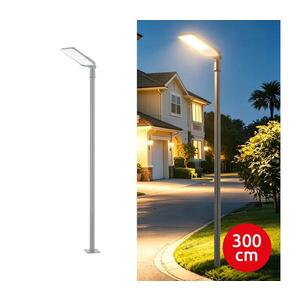 Imagine BRILAGI-LED Lampă de exterior cu stâlp și cablu de 3 m URBANLIGHT LED/100W/230V gri IP65