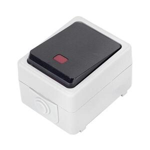 Imagine - Întrerupător cu 1 buton IP54