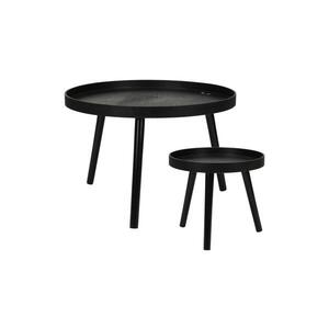 Imagine Set de 2 mese de cafea VERDE, Ø 60/38 cm, negru
