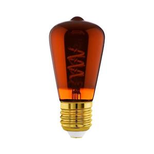 Imagine Bec LED reglabil VINTAGE ST48 E27/4W/230V 2000K roșu - Eglo 110199