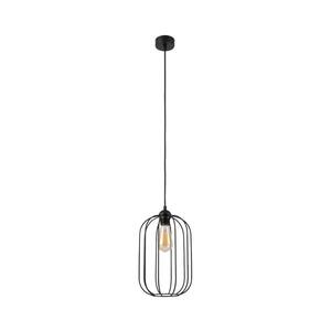 Imagine Candelabru suspendat pe cablu DESTELLO, 1x E27, 15W, 230V, Ø 21 cm, negru