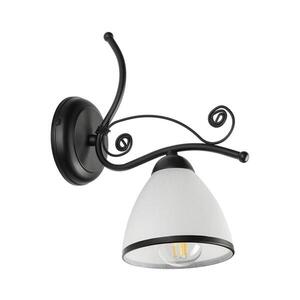 Imagine Aplica de perete RETRO 1x E27/60W/230V negru/alb