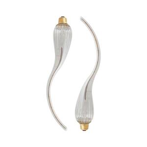 Imagine Set de 2 becuri LED dimabile LAMDA E27/4W/230V 2100K transparente