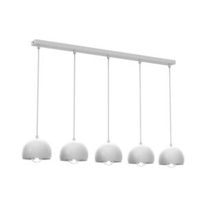 Imagine Lustră suspendată pe cablu SOOL 5xE27/15W/230V albă