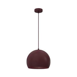 Imagine Pendul pe cablu SOOL 1xE27/15W/230V Ø27 cm, vișiniu