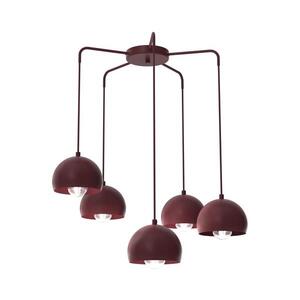Imagine Lustră pe cablu SOOL, 5xE27/15W/230V, bordo