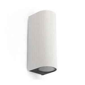 Imagine FARO 70328 - Aplică de perete pentru exterior ESTELA 2xGU10/5W/230V IP65 albă