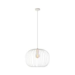 Imagine Lustră pe cablu OVELLA 1xE27/15W/230V Ø 46 cm crem