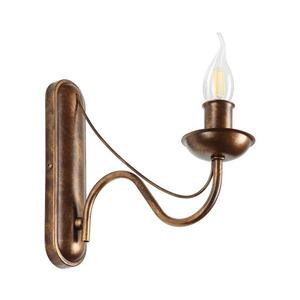 Imagine Aplica de perete ANTON, 1xE14/60W/230V, bronz