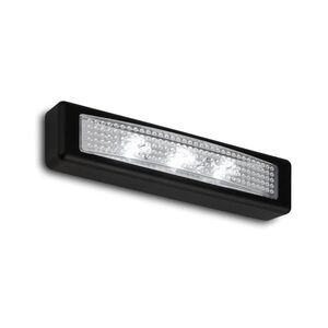 Imagine Corp de iluminat LED tactil de orientare LERO LED/0, 18W/3xAAA negru Briloner 2689-035