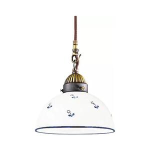 Imagine Lustră pe cablu Kolarz 731.30.16 NONNA 1xE27/75W/230V d. 20 cm albastru
