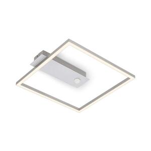Imagine Briloner - Plafonieră LED FRAME cu senzor LED/14W/230V 3000K 30x32 cm crom mat