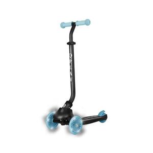 Imagine QPlay - Trotinetă pentru copii SEMA EVO 5 în 1 cu roți LED, albastru