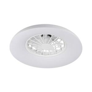 Imagine 46370 - Plafonieră LED RGBW dimabilă cu lator, PLAVE PAN LED/24W/230V CCT, alb + telecomandă