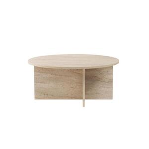 Imagine Masă de cafea VERUM, Ø 90 cm, bej