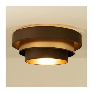 Imagine Plafonieră WENTA, 1x E27, 60W, 230V, Ø 50 cm, maro/auriu