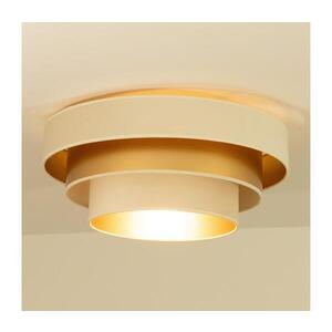 Imagine Plafonieră WENTA, 1 x E27, 60 W, 230 V, Ø 50 cm, bej/auriu