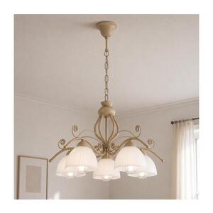 Imagine BRILAGI - Lustru cu lanț ANTICO MODERN 5xE27/60W/230V bej