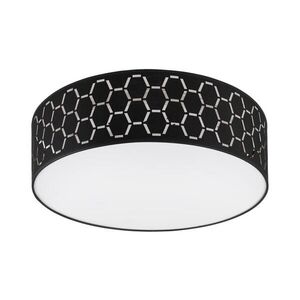 Imagine Plafonieră ULLE, 2x E27, 15W, 230V, Ø45 cm, neagră