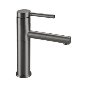 Imagine Deante BGE_D22M - Baterie pentru lavoar ORA cu duș extractibil, 22, 9 cm, titan