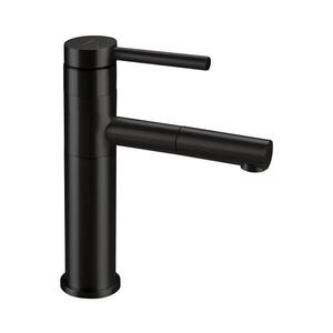 Imagine Deante BGE_N22M - Baterie pentru lavoar cu duș extractabil ORA, 22, 9 cm, neagră