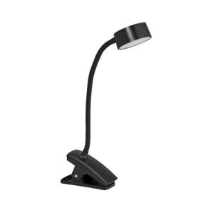 Imagine Ledvance - Lampă de masă LED CYLINDER cu clemă și comutator tactil dimabil LED/4, 8W/5V 3000-6500K neagră